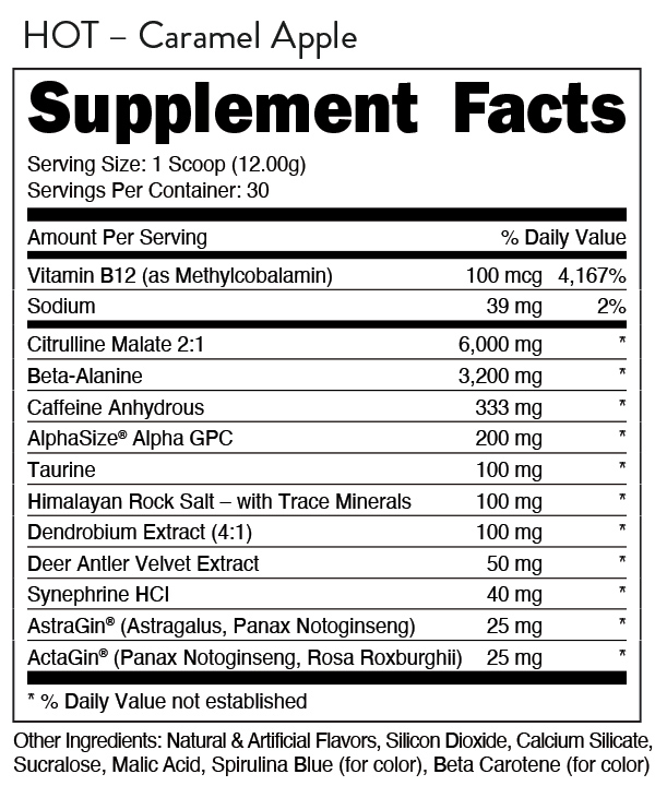 Woke AF High Stimulant PreWorkout Bucked Up